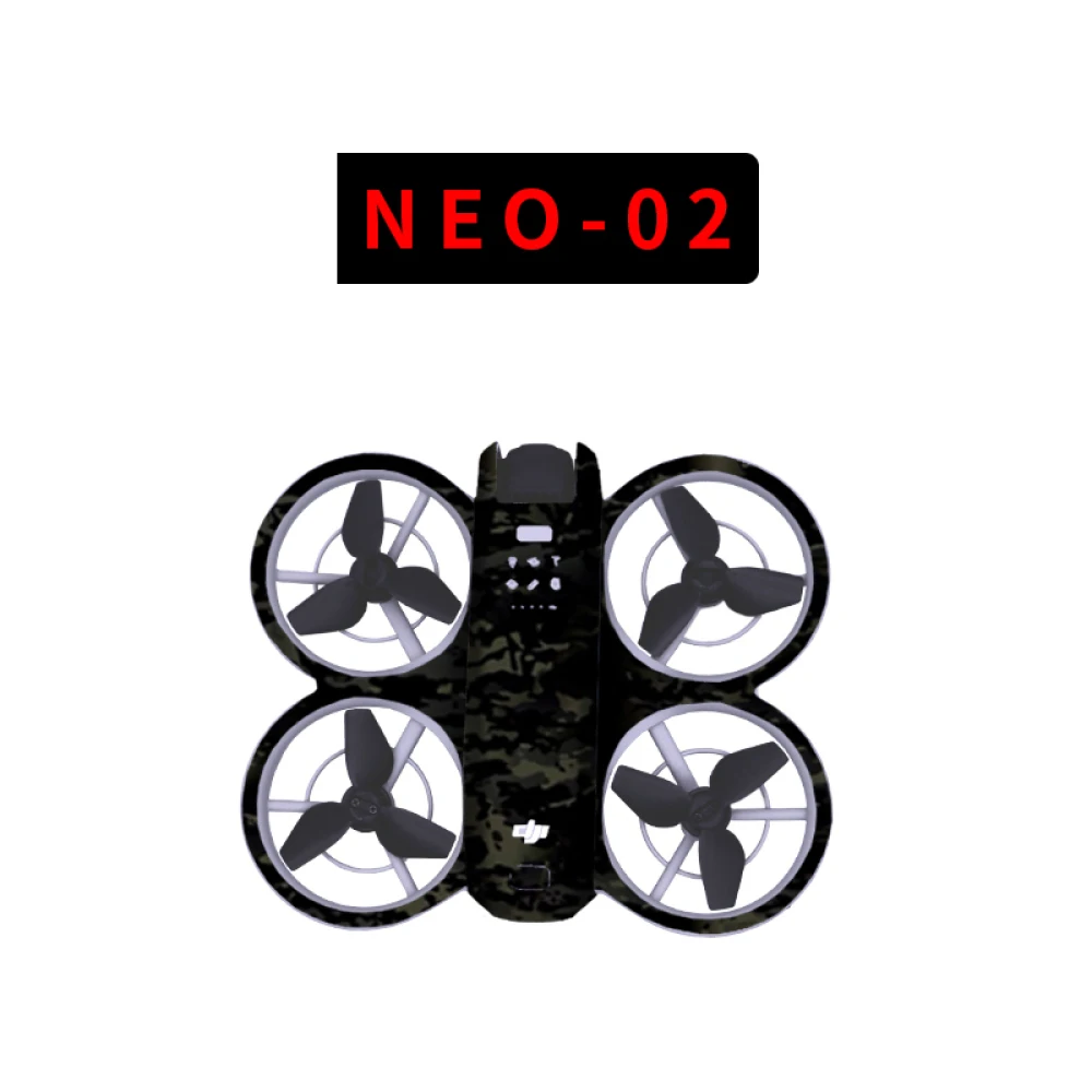 for DJI NEO Stickers Colorful Cool Decals Sticker Waterproof Anti-Scratch Protective Film for DJI Neo Drone Accessories