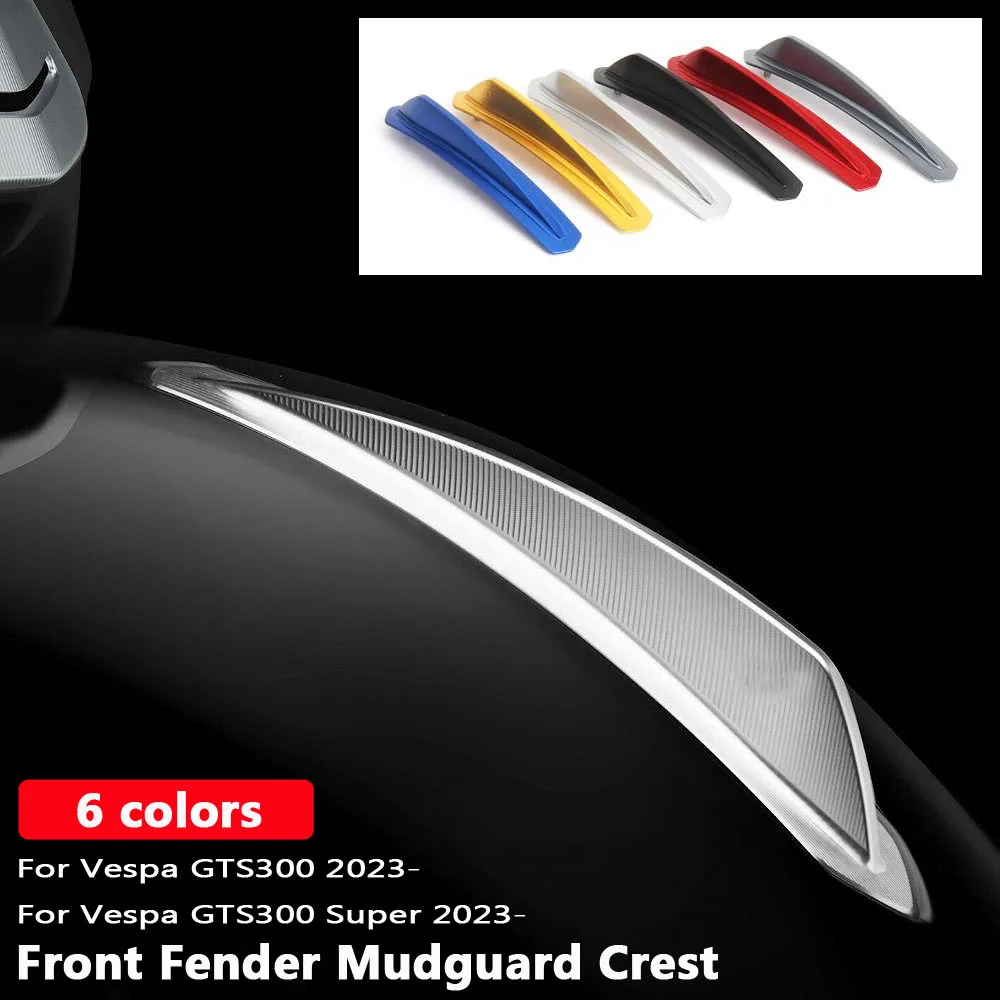 

Алюминиевый передний брызговик с ЧПУ для мотоцикла, защитная крышка, аксессуары для VESPA GTS 300 SUPER gts300 GTS300 Super 2023 2024