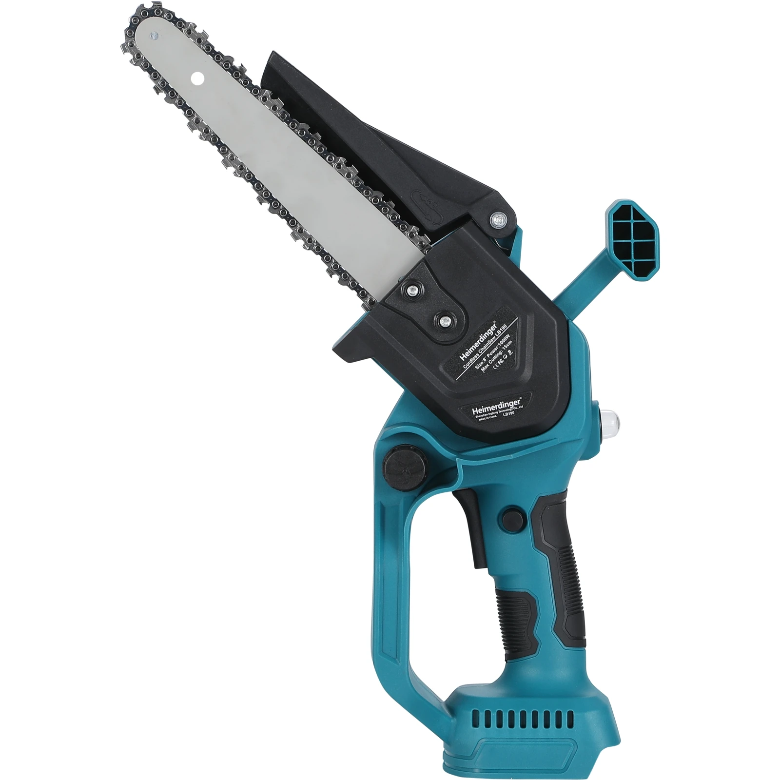 Heimerdinger 8 Inch Cordless Mini Chainsaw for Makita-Battery Powered Electric Pruning Chainsaw for Wood Cutting