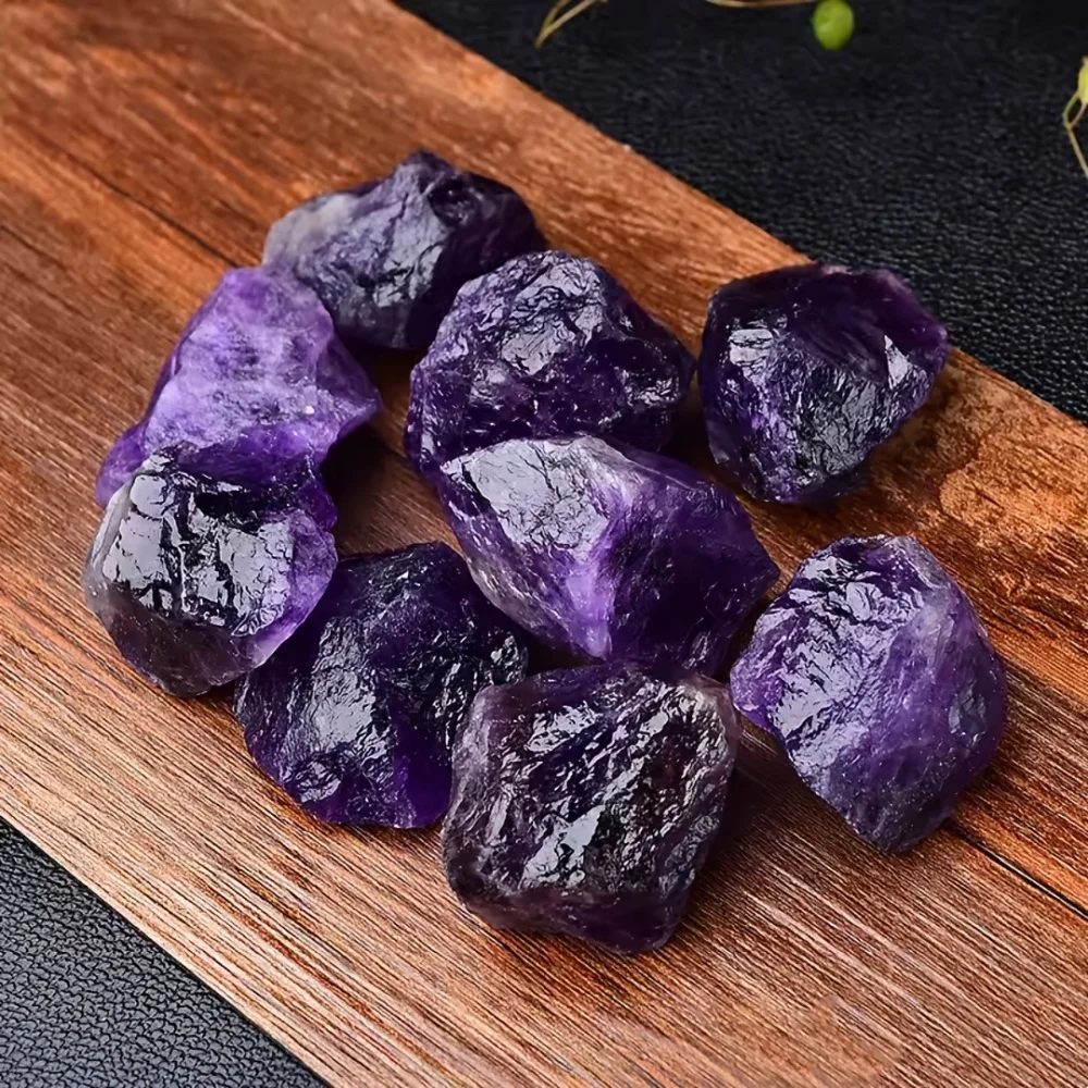 Cristales de Amatista Natural en Bruto, Cristales de Cuarzo Púrpura, Piedras Preciosas para Reiki, Energía y Sanación, Especímenes Minerales
