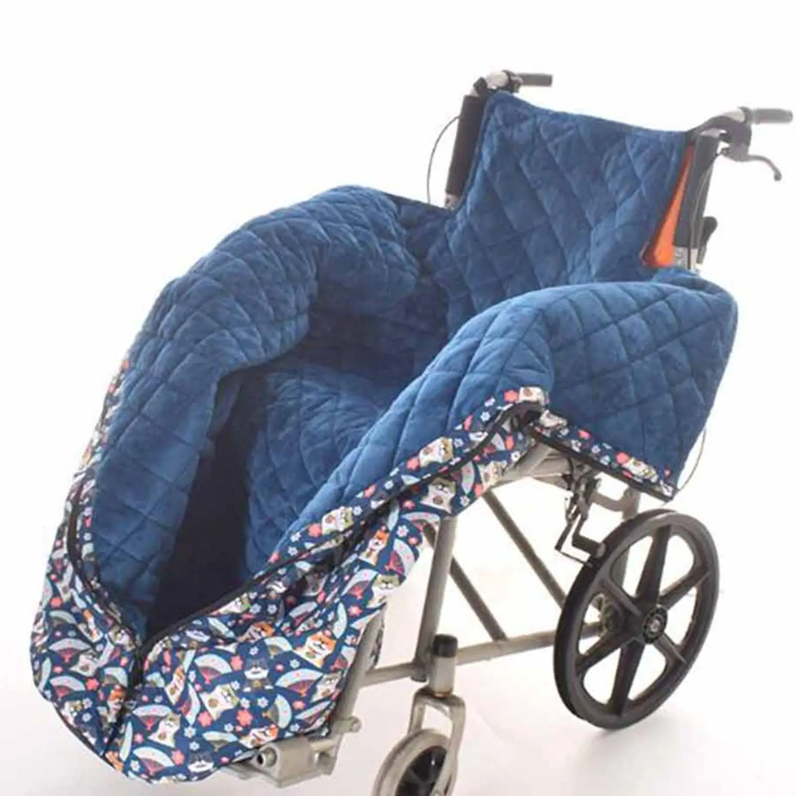 

Wheel Chair Blanket Convenient Keeps Legs Feet Warm Sturdy Wheel Chair Warm Cover Adults