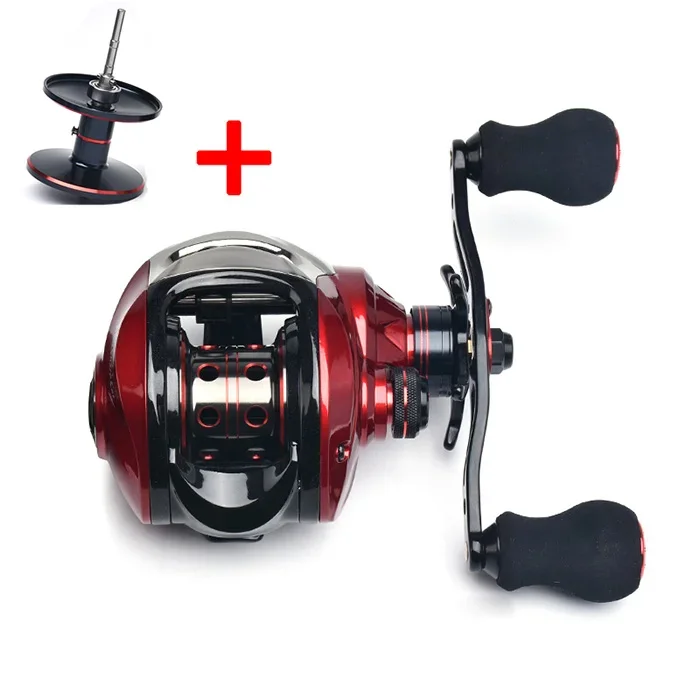 Fishing Tackle Casting Reel Ice Fishing Reel 12+1BB Sea Saltwater Baitcaster Fishing Reels