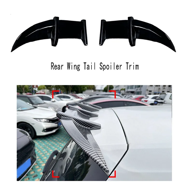 سبويلر سقف الجذع الخلفي جناح الذيل سبويلر لسيارة VW Golf 7 7.5 2013-2019