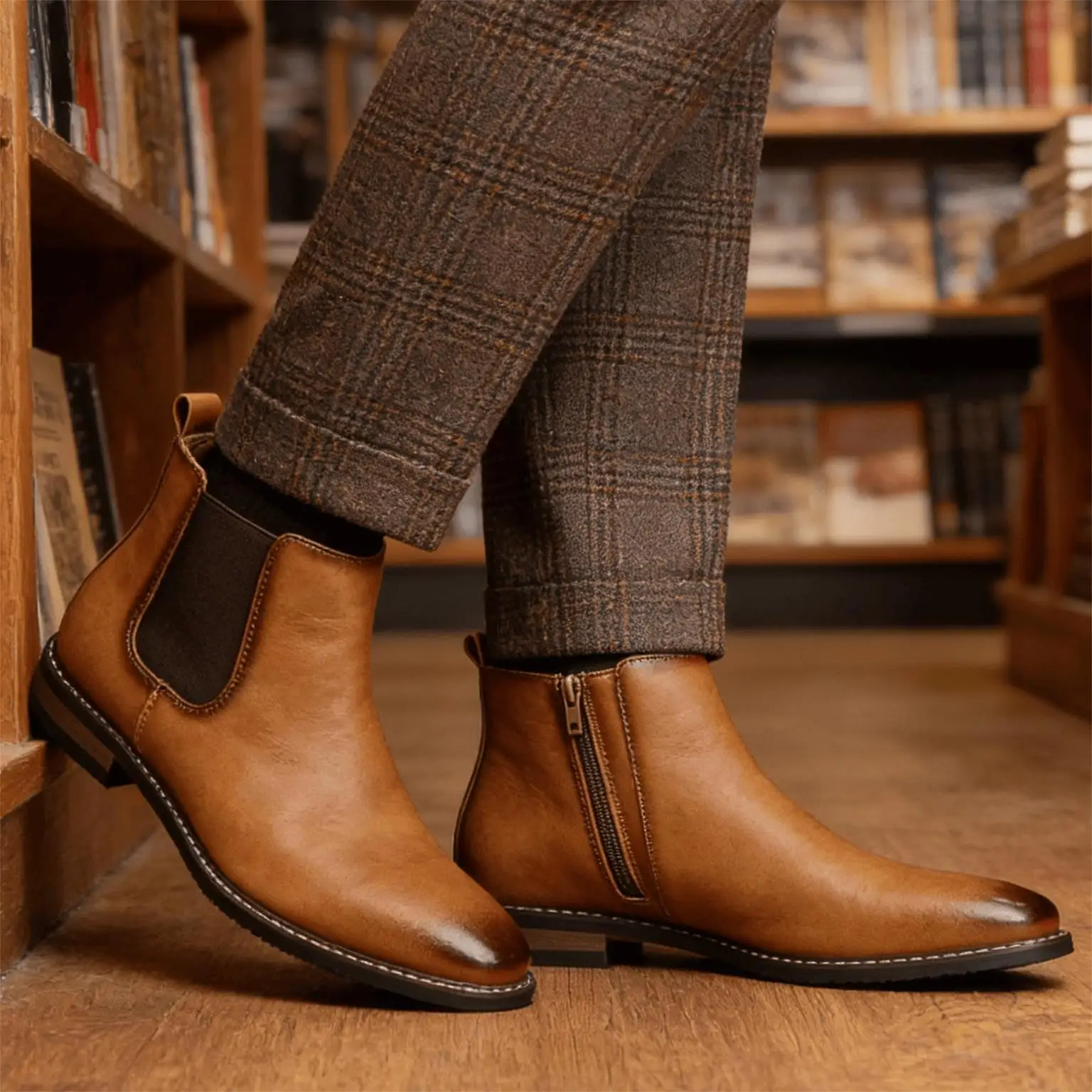 

Ankle Boots Casual Brand 2026 Comfortable Fashion Boots Leather