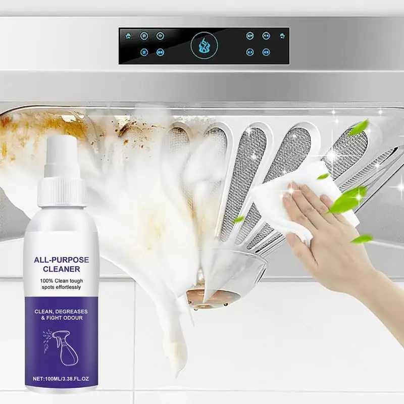 Rust Stain Remover All-Purpose Shower Cleaning Spray Kitchen Degreaser Remover Rust Out Instant Remover Spray Multipurpose Foam