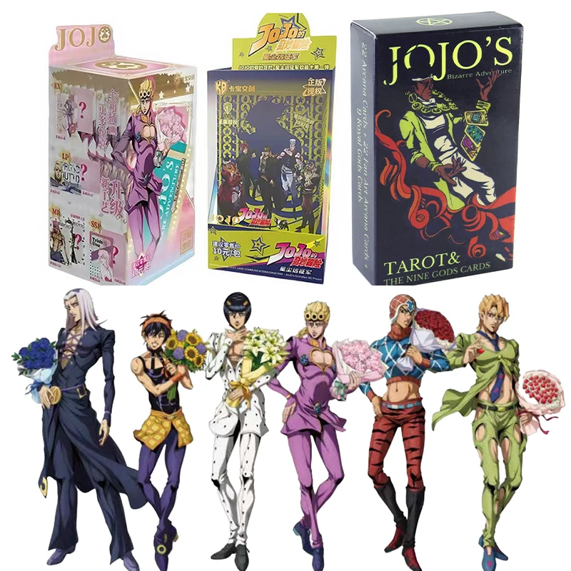 

Оригинальные коллекционные карточки JoJo's Bizarre Adventure, серия 2: Золотой ветер, Глава: Группа Пассион, аниме-аксессуары, подарочные игрушки
