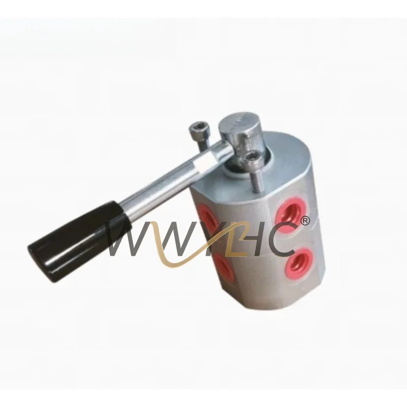 Suitable for Manual Rotary Valve DF6VIEG3/8,Hydraulic Switching Valve DF6VIEG1/2,Two Position Six Way Reversing Valve for Grader