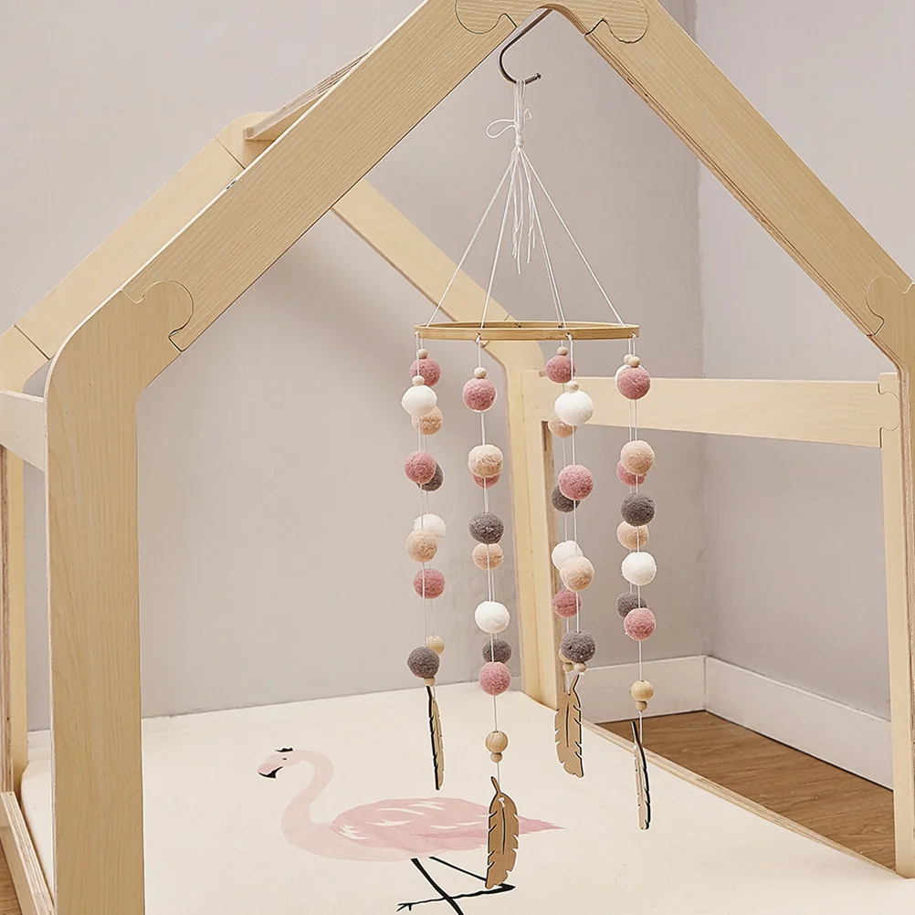 Kids Room Decoration Children's Hairball Pendant Bedroom Ornaments Hanging Wall