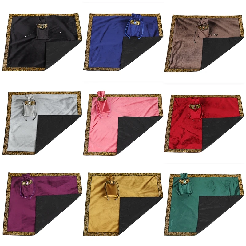 Placa pêndulo radiestesia adivinhação metafísica toalha tapete cartão jogo