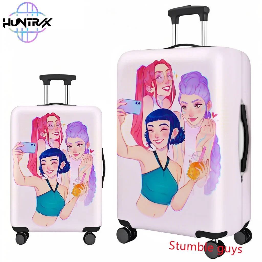 غطاء الأمتعة Anime Kpop Demon Hunters يناسب حقائب السفر مقاس 18-32 بوصة #2