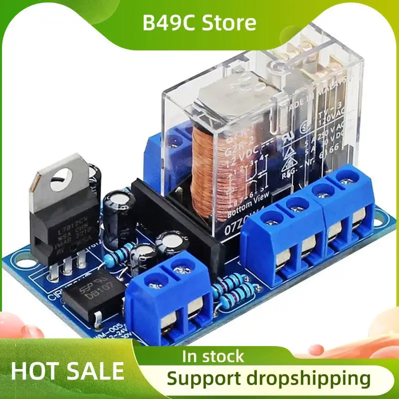 B49C Anti-Impact Speaker Protection Board UPC1237 For Relay DIY Passive Speaker Switch On/Off Delay Module