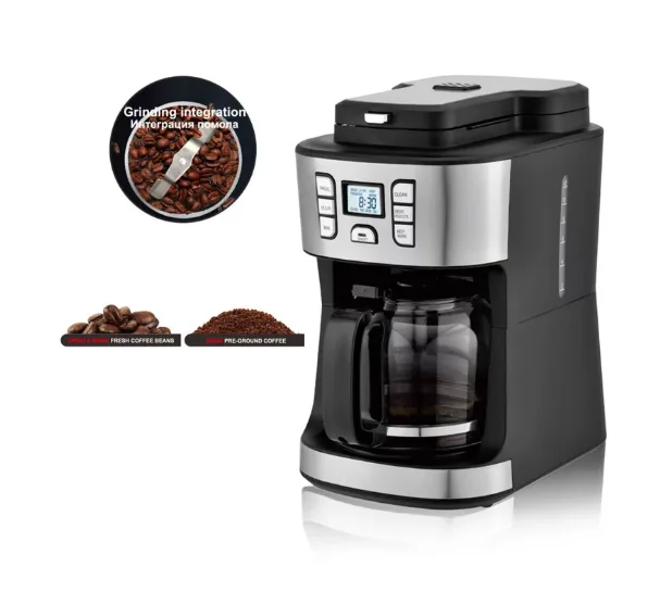 The Fully Automatic Drip-type Coffee Machine with Reservation Mode and Automatic Grinding Function for Household Coffee Beans