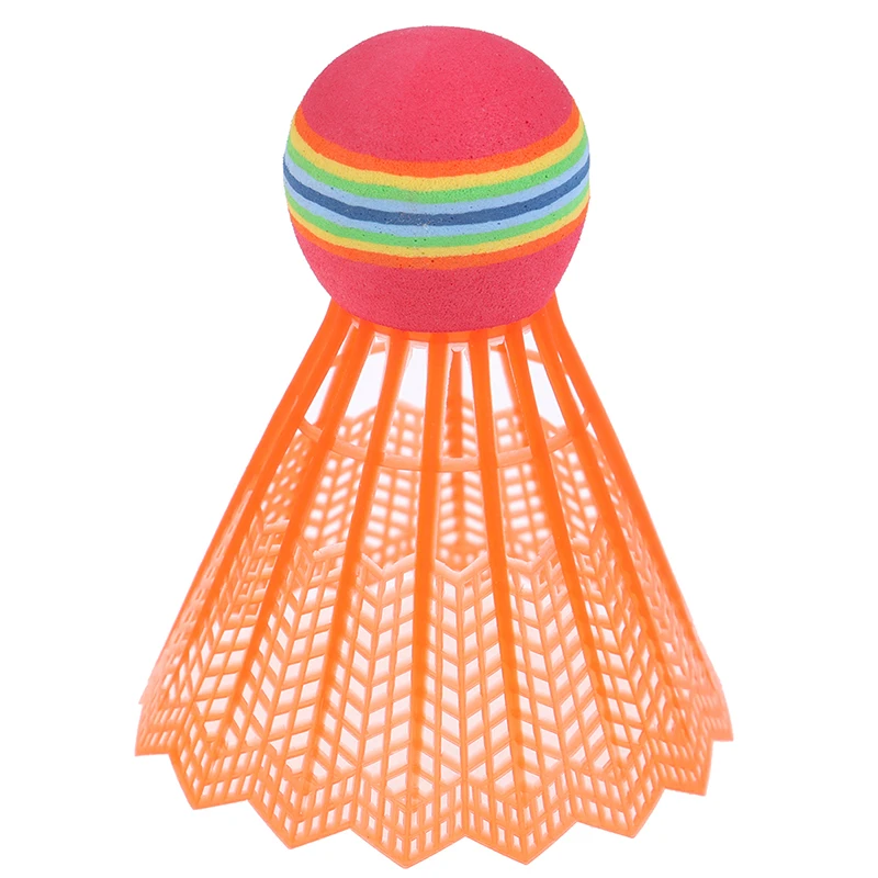 Plumes de badminton en nylon OligRainbow Ball Head, jeu de sport, 12 pièces