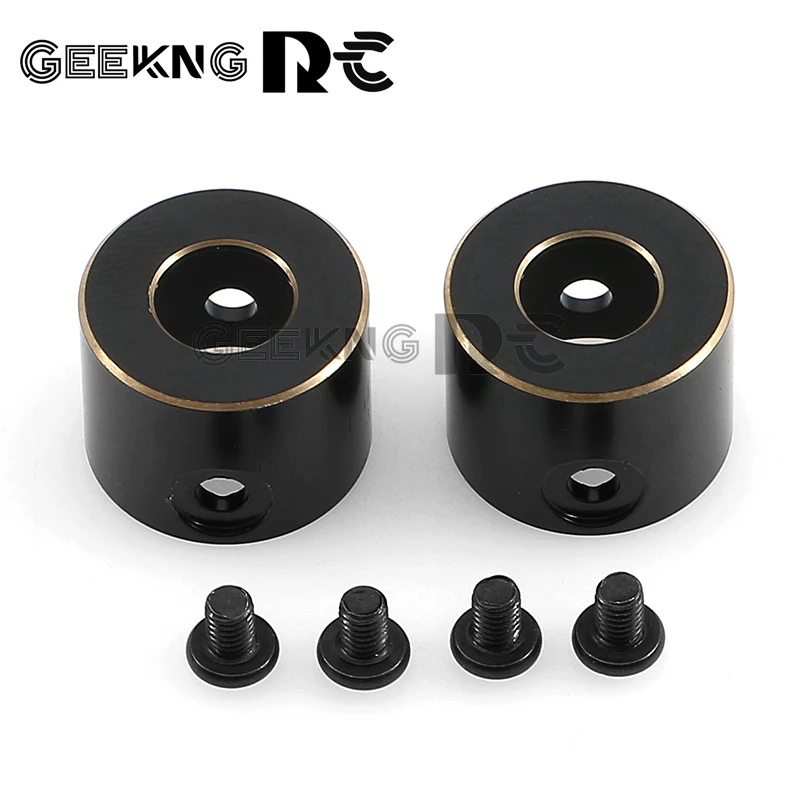 

Black Coating Brass Rear Axle Tube Cap for Axial SCX10 PRO 1/10 RC Crawler Car Upgrade Parts Accessories