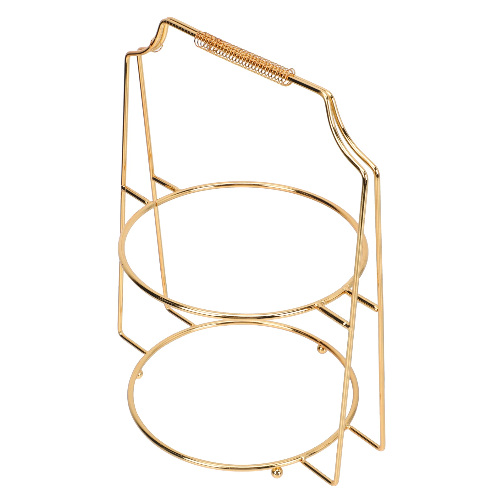 

1 Tier Cake Tray Display Stand Iron Material 2 Layers Fruit Dessert Rack European Style Storage Wrought Cake Stand Kitchen Bar