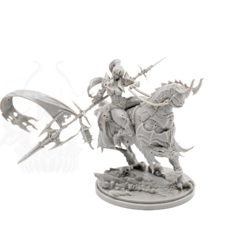 

50mm Base Resin Figure Assembled Model Kit Ashbloom of Dedheim Fantasy Miniature Sculpture Unassembled and Unpainted