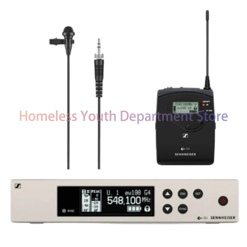

100 G4 ME2 Универсальная беспроводная всенаправленная микрофонная система с клипсой для Sennheiser Hands-free пение караоке речи