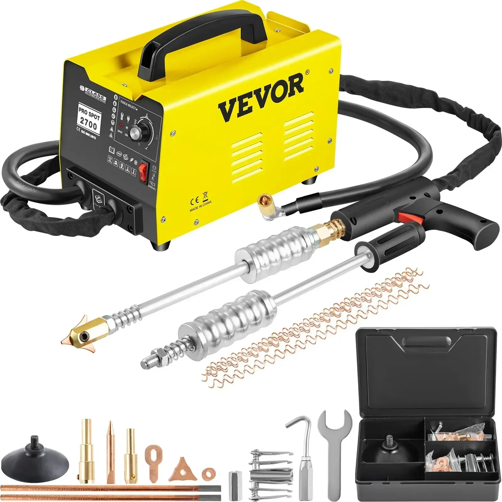SIHAO Puntlasapparaat Spotter 3500A Puntlasreparatiemachine GYSpot 2700 Deukherstelapparaat voor auto-carrosserie deukreparatie