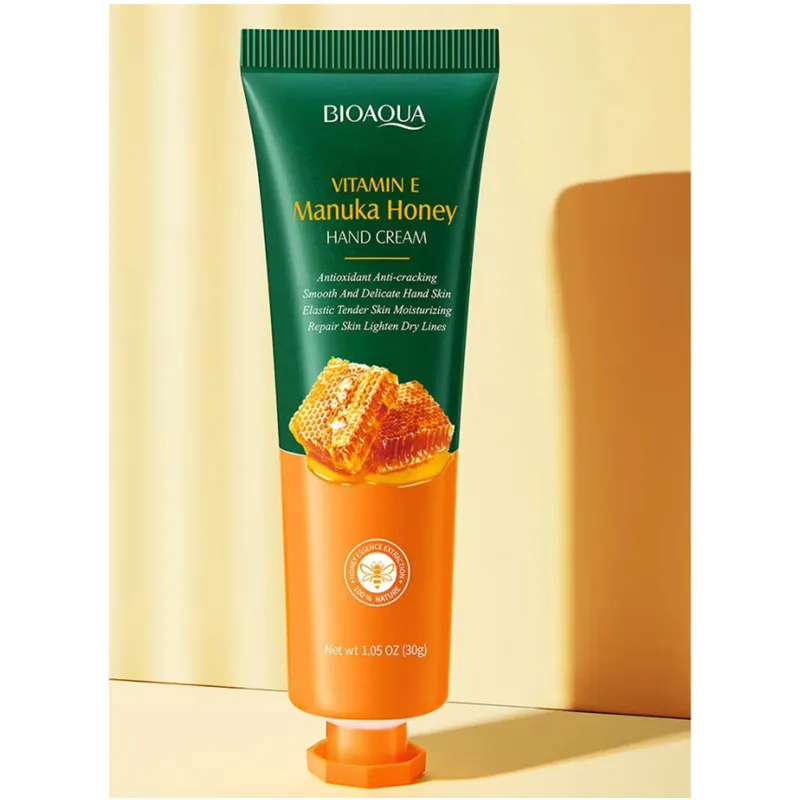 

1/2/3/5Pcs Vitamin E Honey Hand Cream Moisturizing Nourishing Fade Fine Lines Deep Hydration Smooth Tender Hand Skin Care