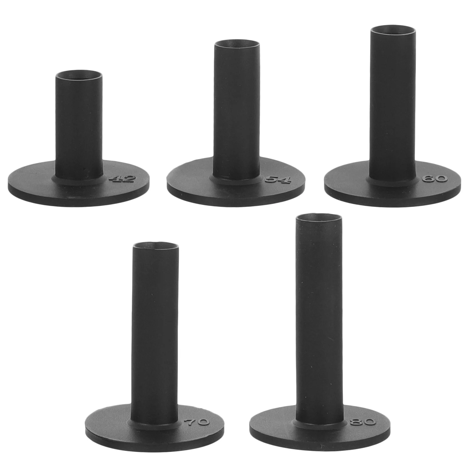 

5 Pcs Practical Golfs Stands Pins Balls Storage Holders Black Driving Range Tees