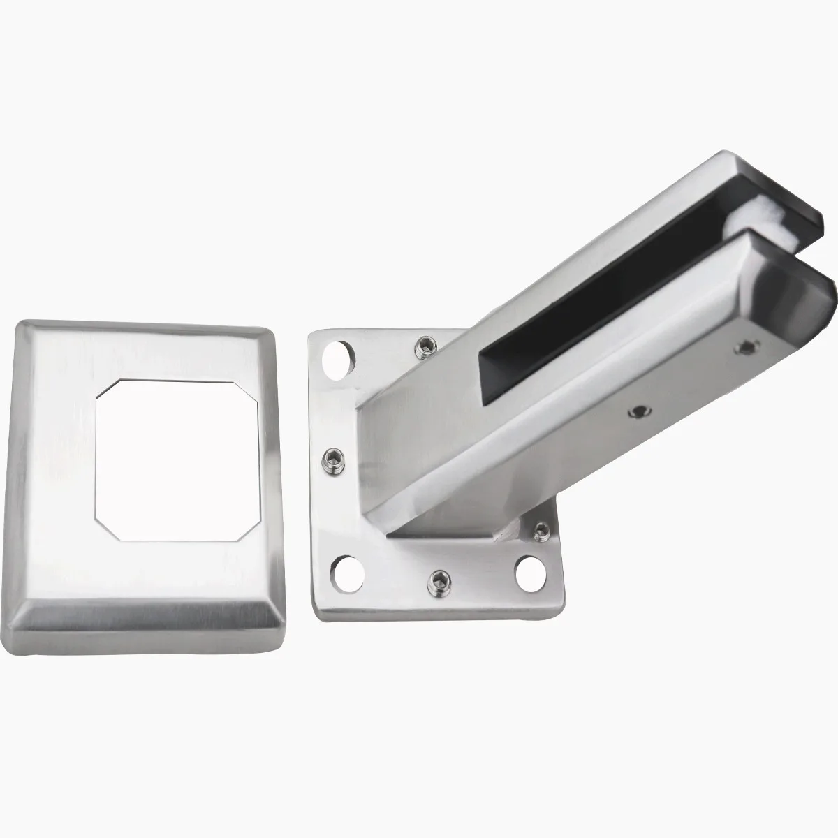 ZD Pass Test Have In Stock Frameless Glass Railing Spigot Stainless Steel Adjustable Angle Glass Spigot For Stairs