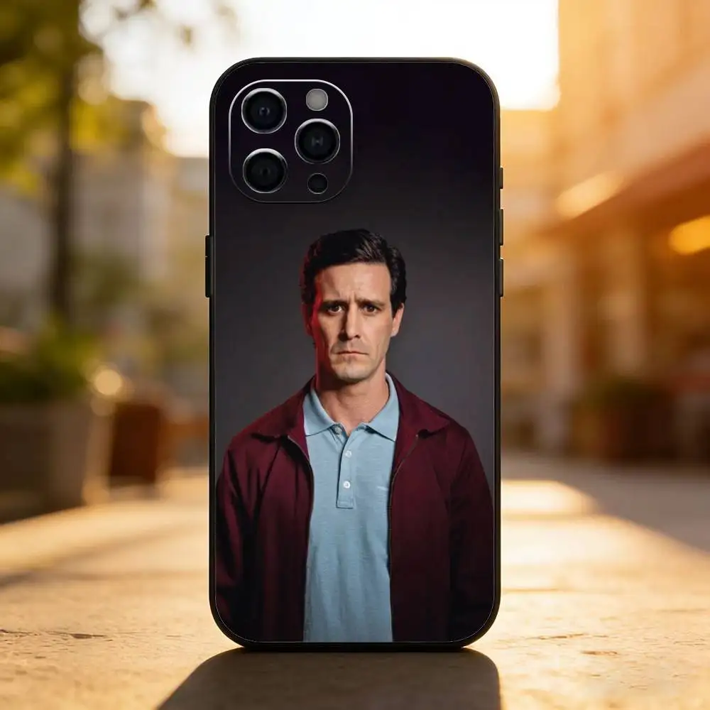 Actor James Ransone Phone Case Silicone black Soft For IPhone 17,16,15,14,13,12,11,SE,Plus Pro Max
