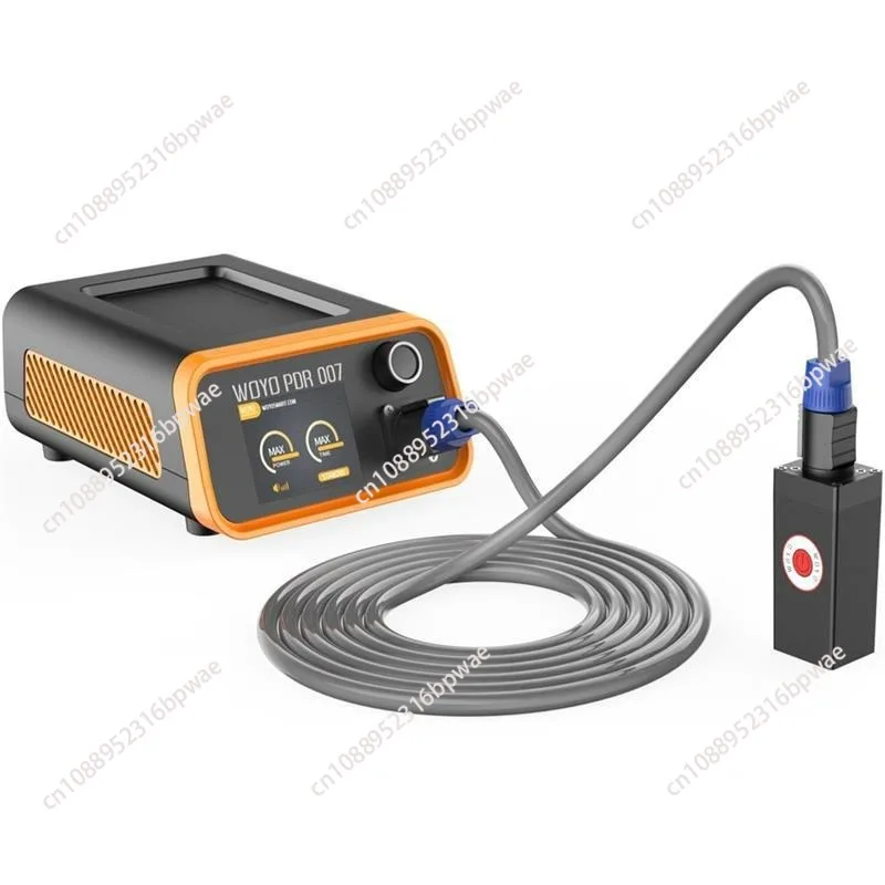 

Electromagnetic induction sheet metal surface depression second repair instrument, hail pit repair instrument