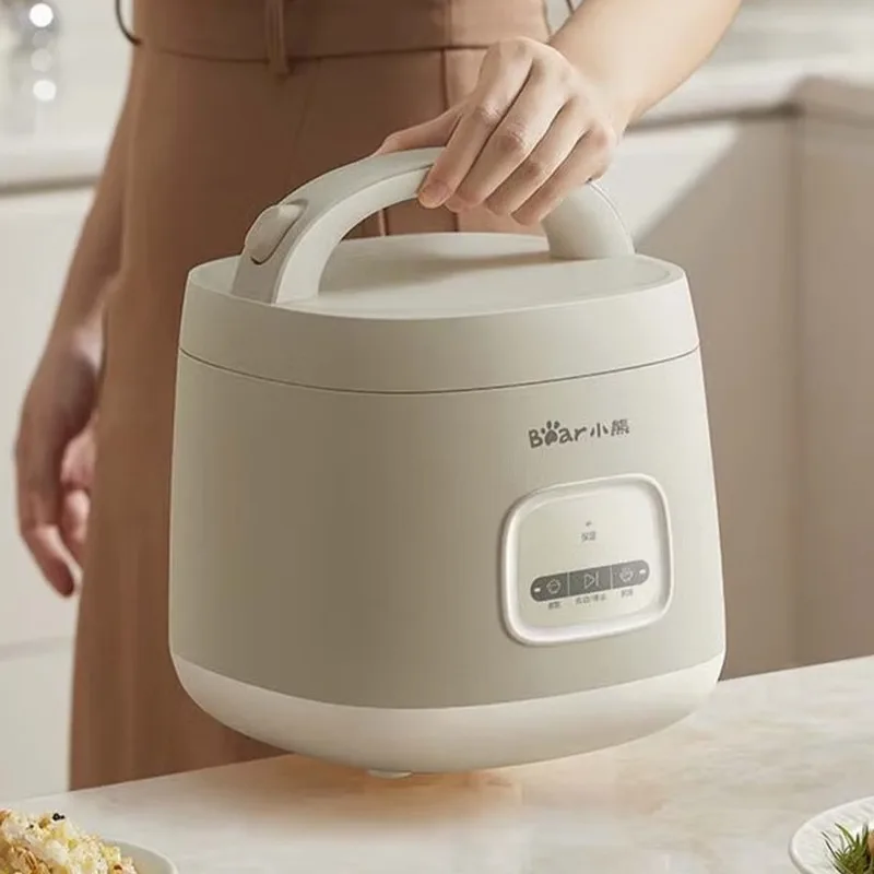 Bear Mini Rice Cooker 1.6L Household Small Multifunctional Smart Micro Pressure Porridge Cooker