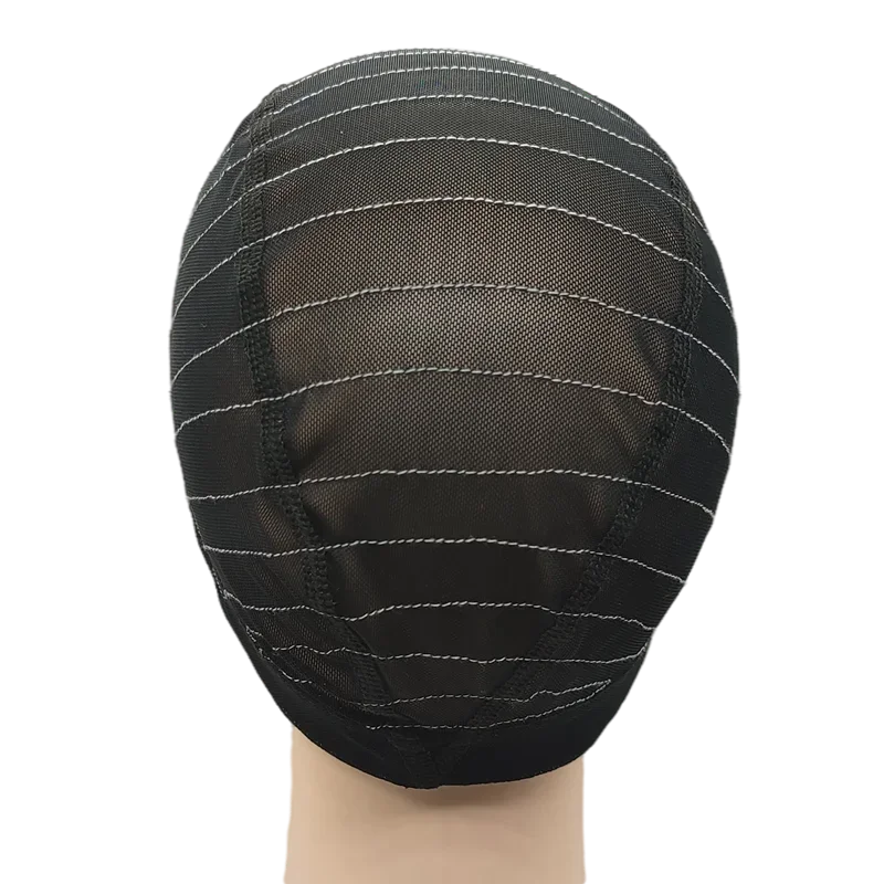 Mesh Wig Caps For Sewing Machine Training 4x4 Lace Closure Wig Caps Spandex Dome Guideline Wig Caps for Making Wigs