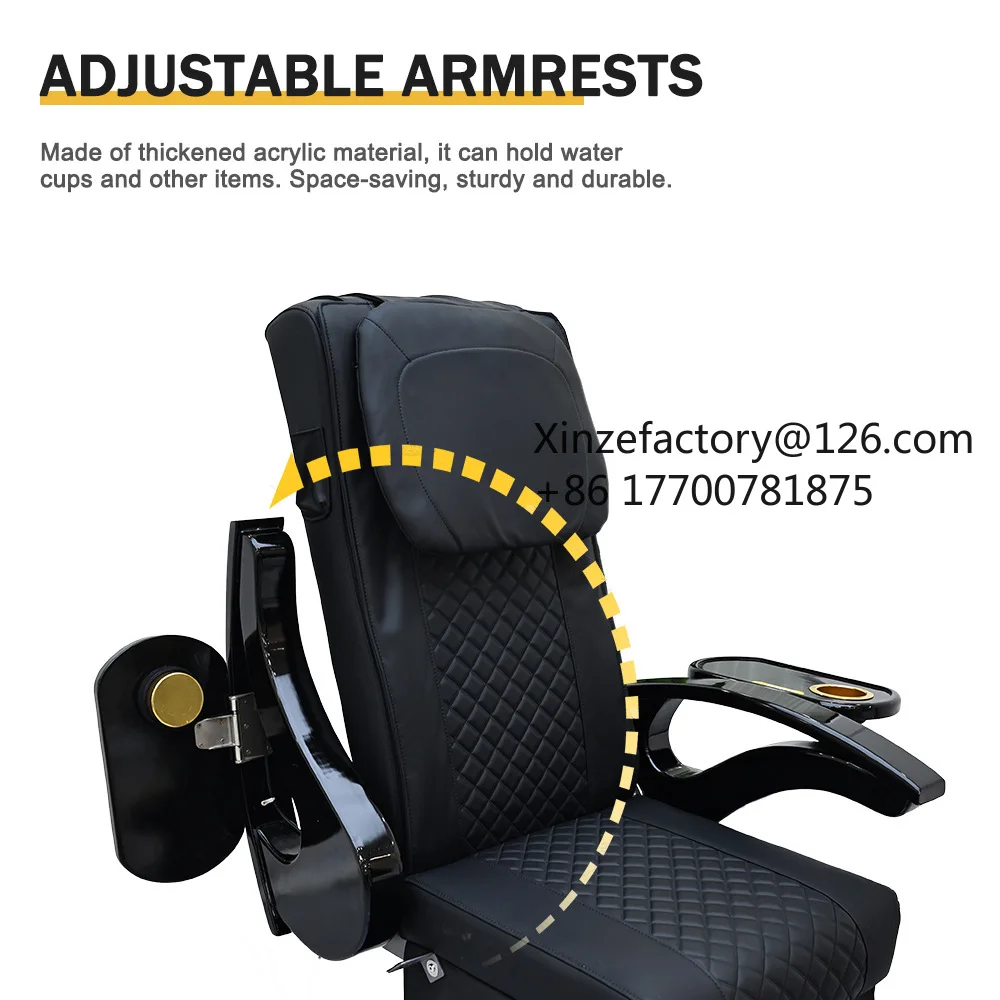Factory Direct 2026 Top Rated Pedicure Chair Beauty Salon Spa Salon Electric Massage Foot Massage Nail Art Sofa Chair