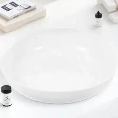 

Scoop Bowl Elderly Suction Base Self Feeding Dining Bowl Lightweight Plastic Senior Sprinkle Proof Food Plate Convenient