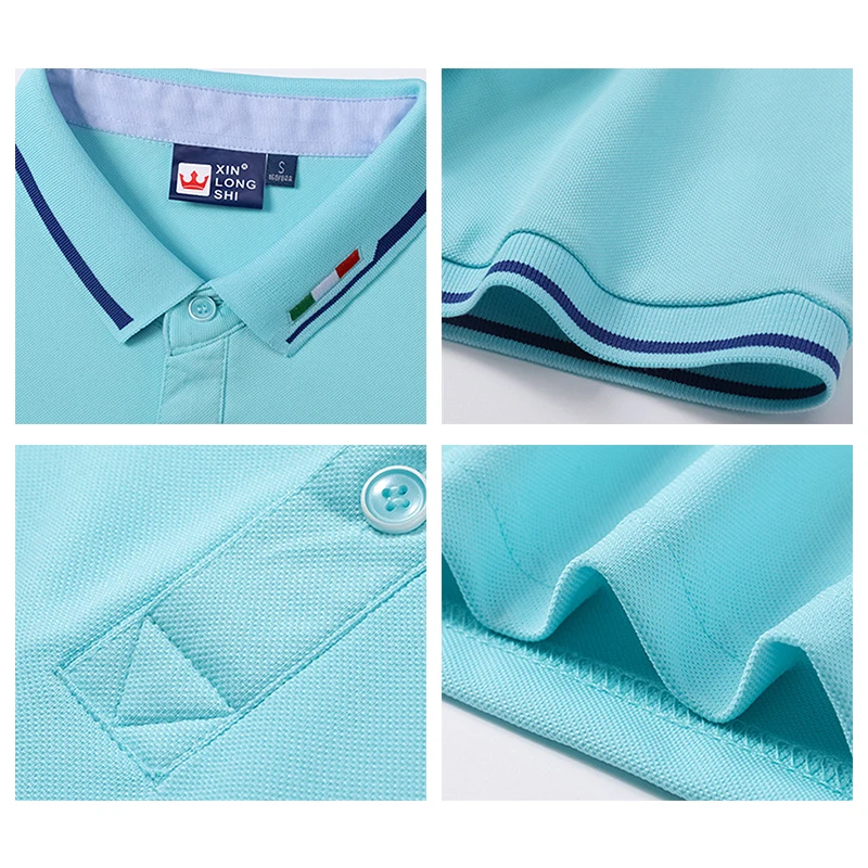 โรงแรม Breathable Polo Uniform ร้านอาหารโลโก้ที่กำหนดเองเสื้อผ้าทำงานฤดูร้อน Catering เสื้อยืดร้านกาแฟเบเกอรี่เสื้อ Overalls