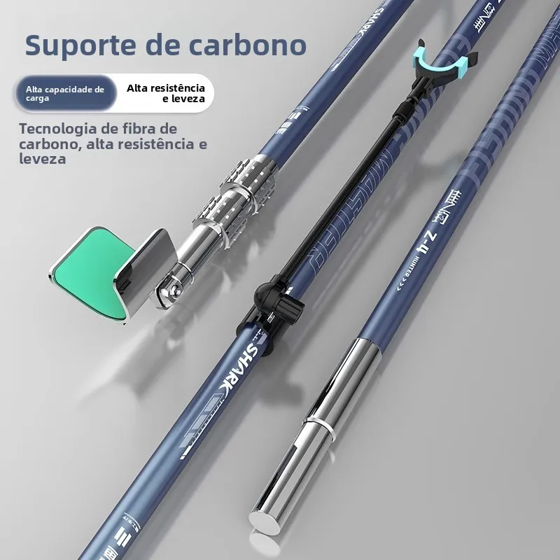 新型カーボン釣竿スタンド超軽量スーパーハードビッグゲームフィッシング多機能釣り椅子釣り竿ブラケット