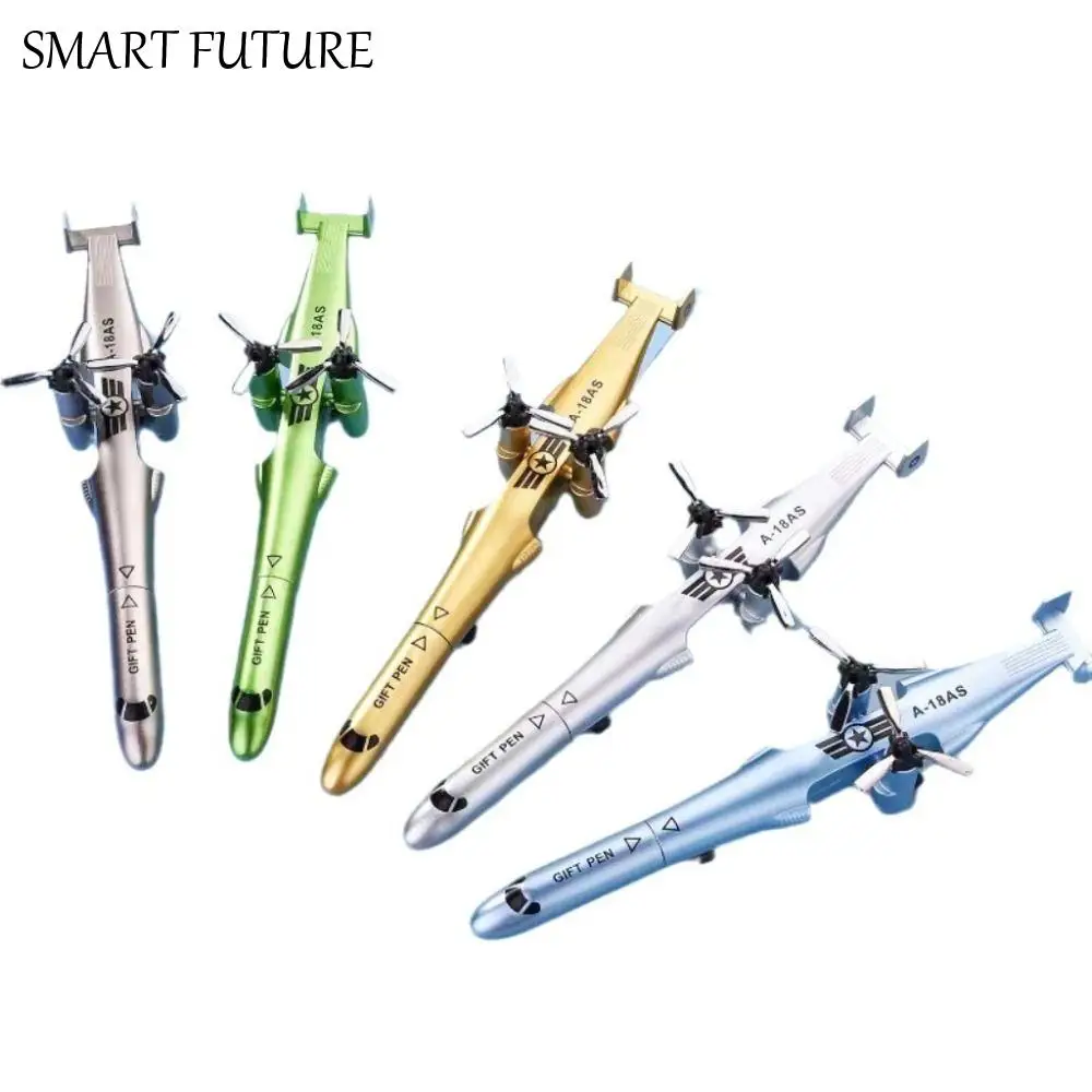 

Винтажная гелевая ручка для самолета, забавная модная ручка-вертолет, складная ручка для восстановления фигурки, канцелярские принадлежности