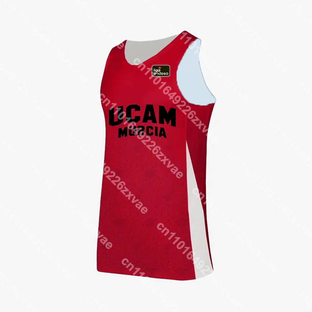 Verano playa UCAM MURCIA España LNB camiseta de baloncesto 2025 recién llegados Inicio ACB Camiseta estampada 3D
