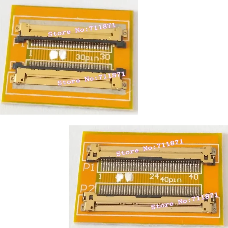 30P 40Pin extension Adapter Connector 40P 30Pin Screen cable Extend Adaptor socket 20455 030E 040E LVDS eDP Extension Connector