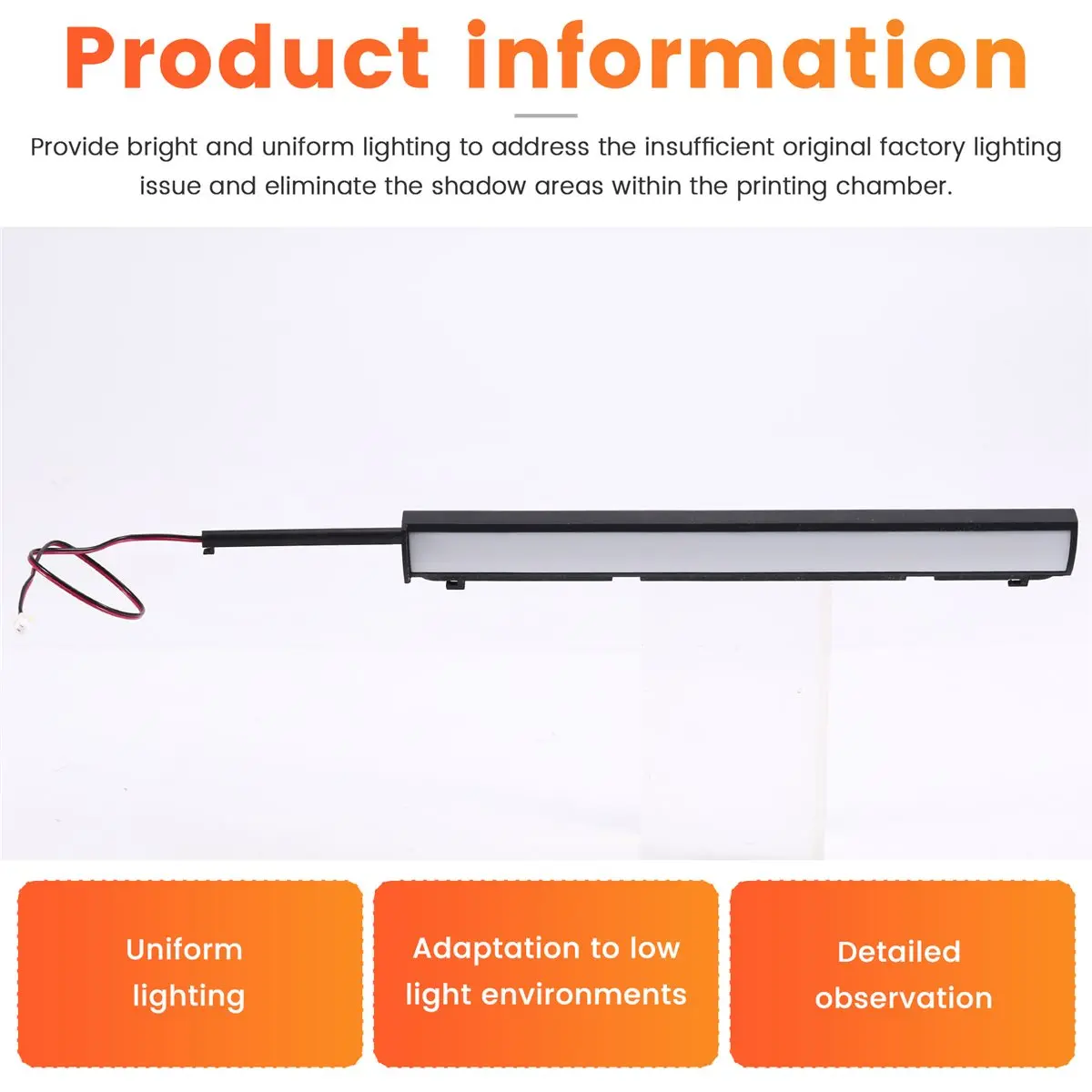 DT81 For Bambu Lab X1 Series LED Fill Light 3D Printer Accessory [for X1 Series]