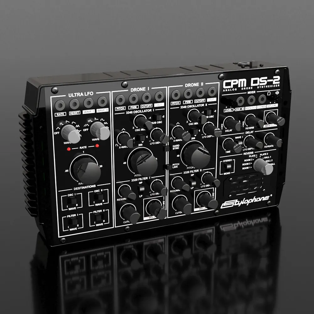 Stylophone CPM DS-2 ANALOG DRONE Portable Modular Analog Drone Synthesizer