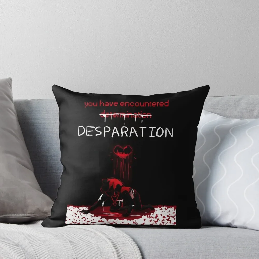 -determination soul-- undertale fallen humans Throw Pillow Pillow Decor Sofa Cushions Cover pillow