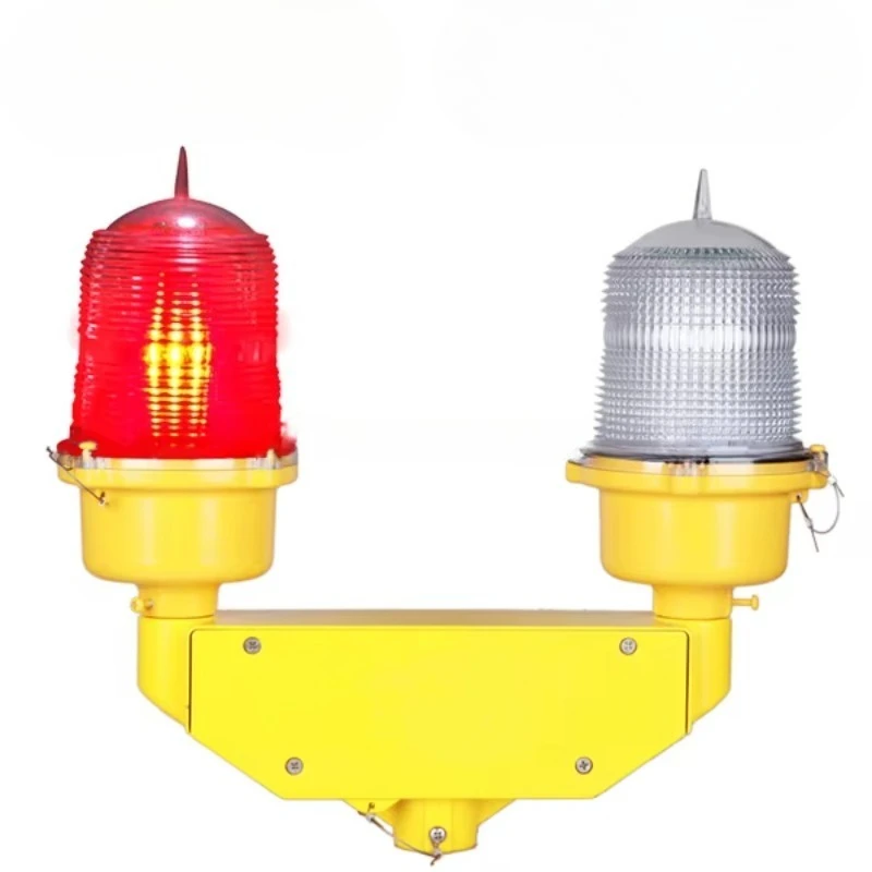 Runway Rotary Beacon Airport Hood 10CD 32CD Aviation Beacon Double Head Stand Double Light Emitting Diode Obstruction Light
