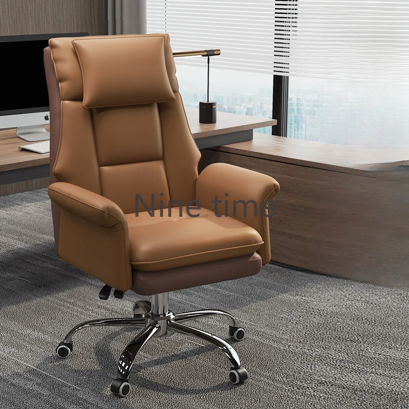 

Work Swivel Office Chairs Wheels Back Support Cushion Lumbar Orange Office Chairs Armrest Pad Sillas De Playa Office Furniture