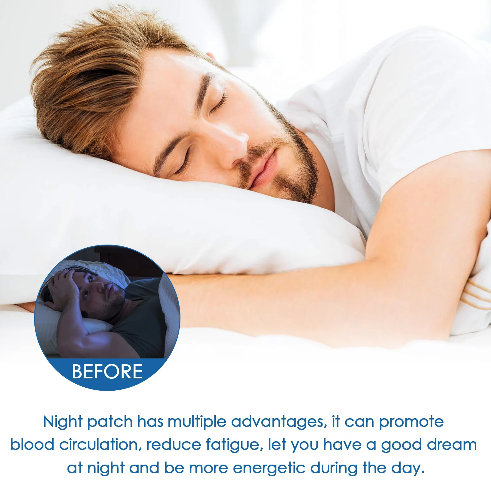 

Ximonth Nighttime Sleep Care Patch Series Enhanced Breathing Reduce Snoring Adult Kids Portable Help Sleeping Correction Patch