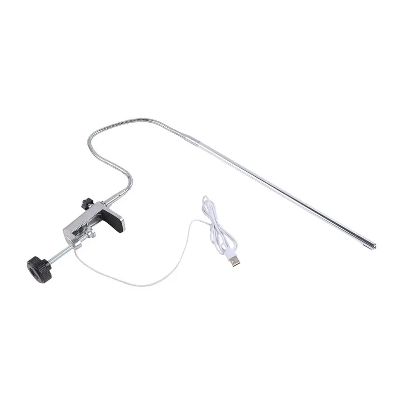 Y39A-USB Adjustable LED Desk Lamp With Clamp- Beauty Light Perfect For Manicure, Reading, Eyelash Extension,Eyebrow