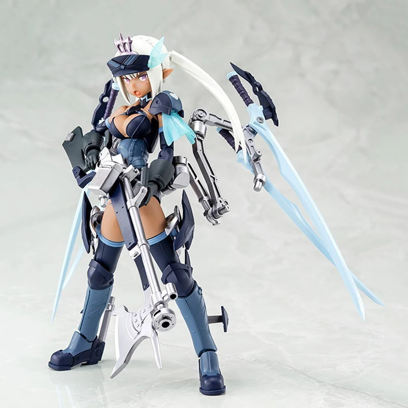 Original Kotobukiya MEGAMI DEVICE KP783 Armed Goddess B1.1 Hunter Type Snowflake Action Figure Collectible Model Ornament Gift