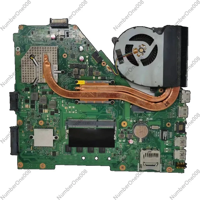 

Запасная материнская плата для ноутбуков ASUS серий X550JX/X550VX/A550V/FX50J