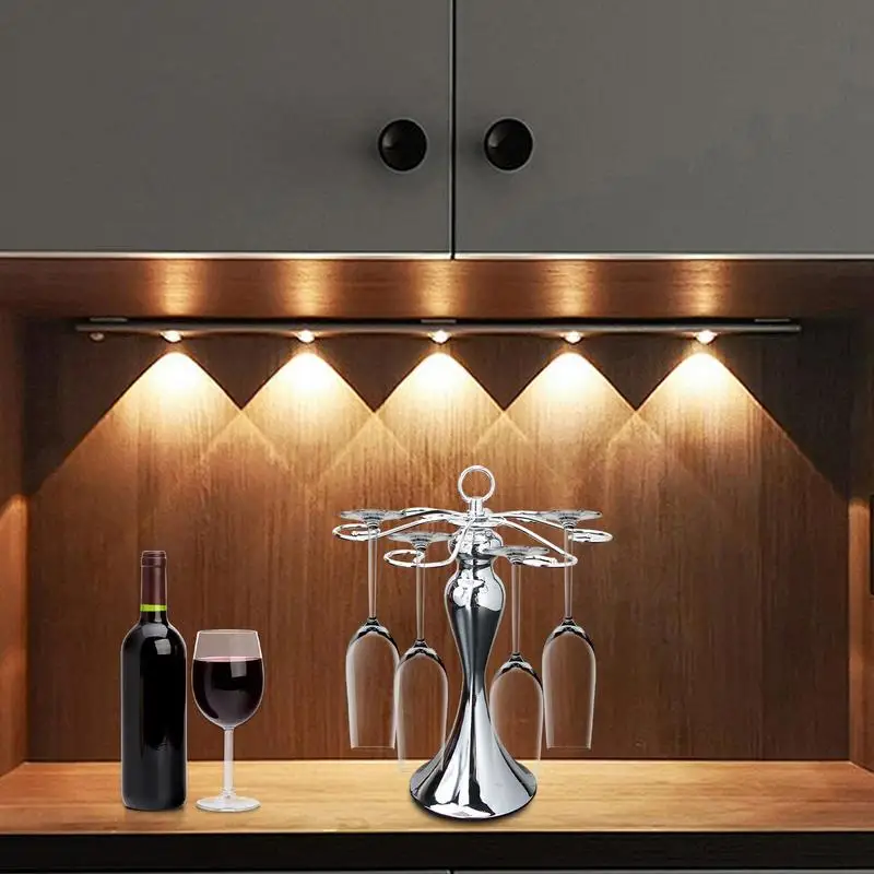 Tabletop Wine Glass Rack Wine Glass Holder Table Glass Holder Freestanding Champagne Glasses Organizer Bar Kitchen Table Home