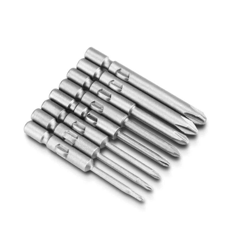 800 Alloy Steel Long Rounded Cross Head Screwdriver Bits 4mm PH00 PH0 PH1 PH2 Magnetic Screwdriver Bits