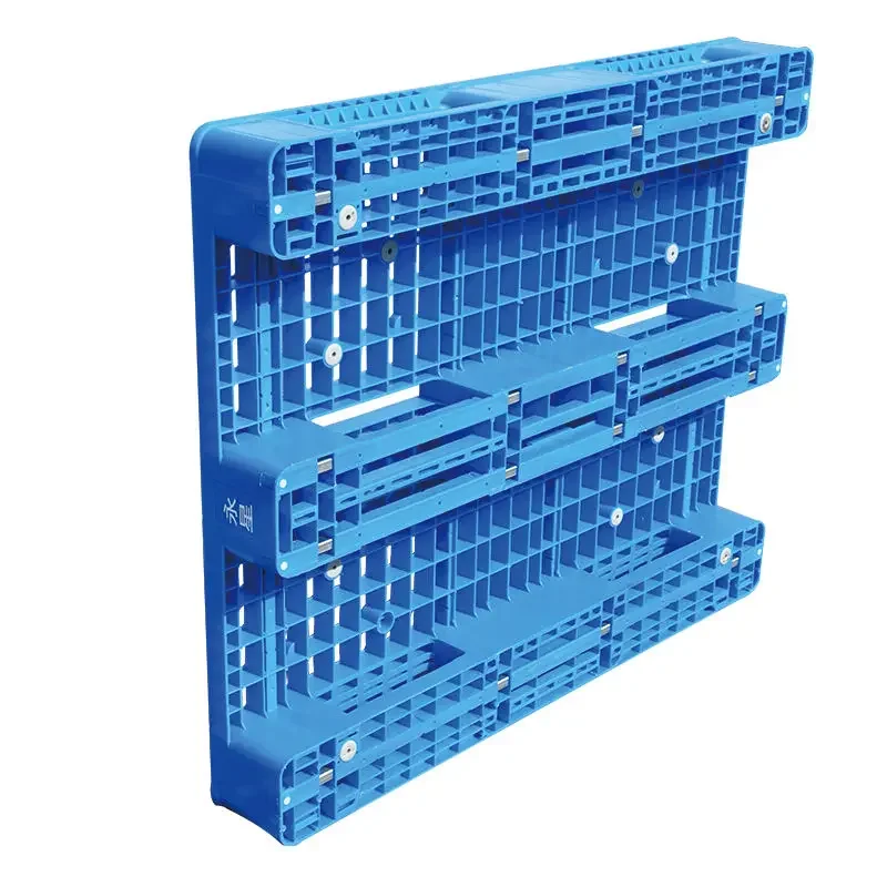 Palettes en plastique Euro pour le stockage industriel, matériau durable, capacité de charge élevée, meilleur savoir