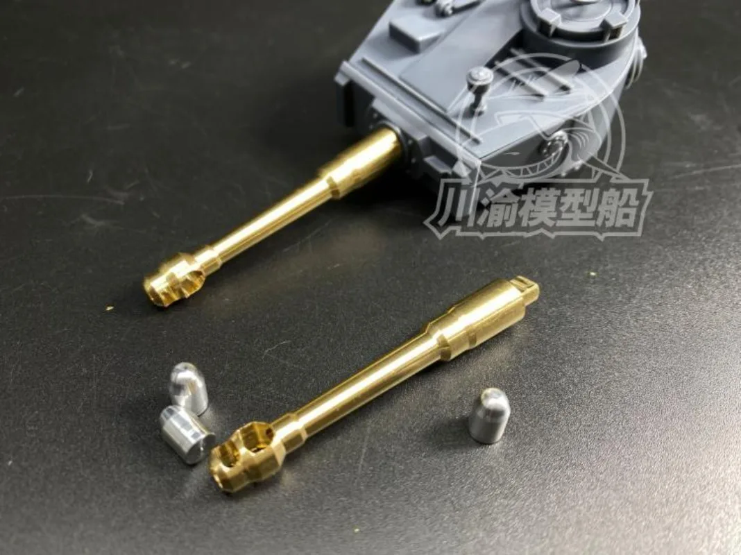 Q Edition Tiger(P) VK 45.01 Metal Barrel Shell Kit for Meng WWT-015 Tank Model