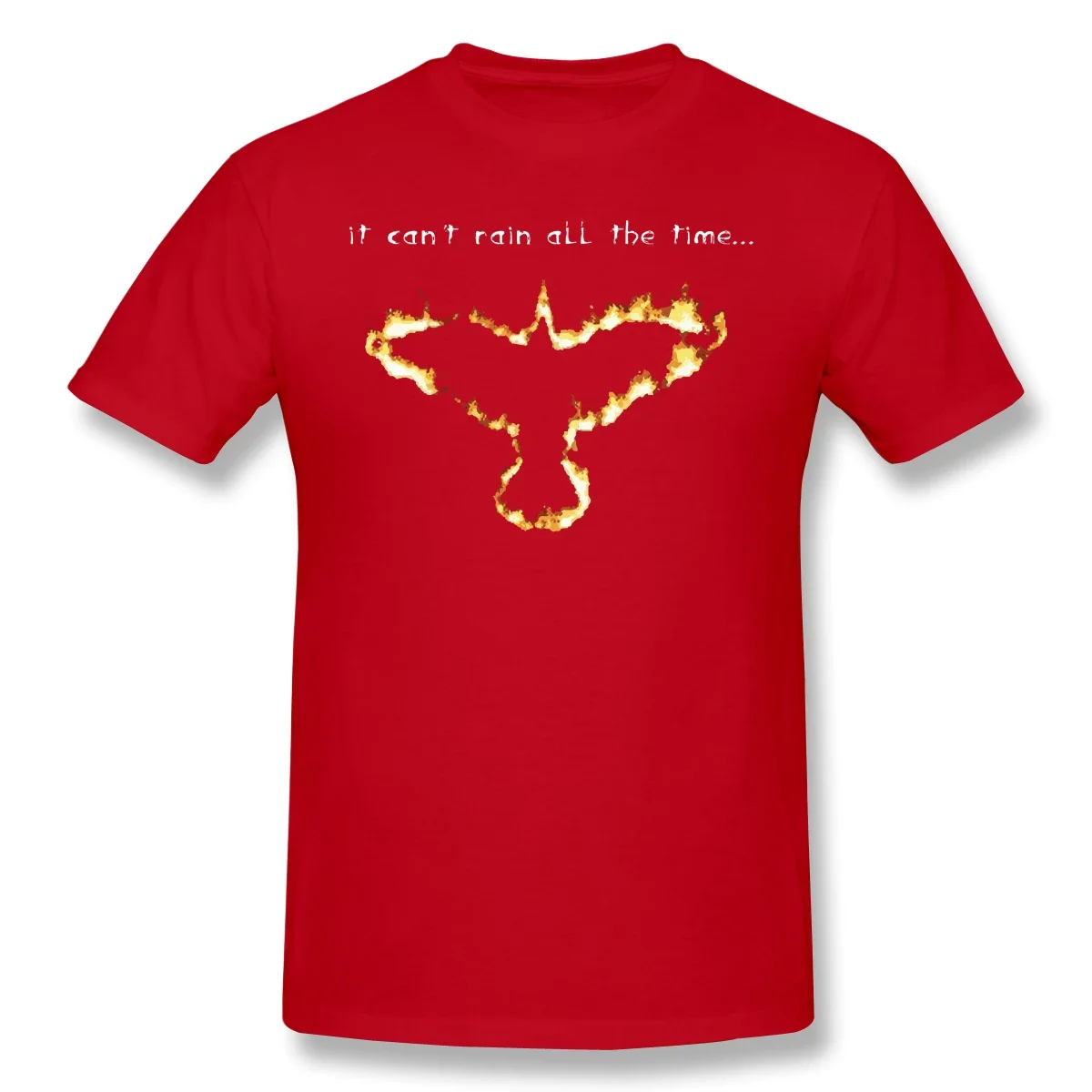 New summer T Shirt Firree Crow T-Shirt Cotton Black Mirror ofertas Tee Shirt image 5